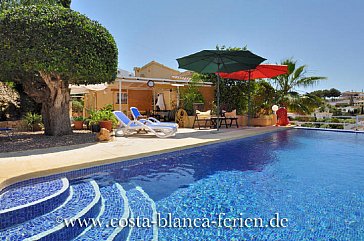 Ferienhaus in Calpe - Villa mit beheiztem Privatpool an der Costa Blanca