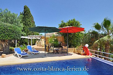 Ferienhaus in Calpe - Villa mit beheiztem Privatpool an der Costa Blanca