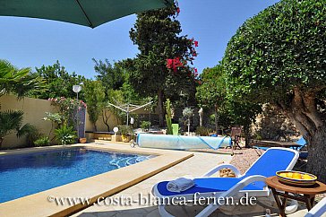 Ferienhaus in Calpe - Villa mit beheiztem Privatpool an der Costa Blanca