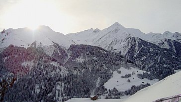 Ferienhaus in Lumbrein - Wunderbares Bergpanorama im Winter