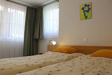 Ferienwohnung in Saas-Almagell - Schlafzimmer