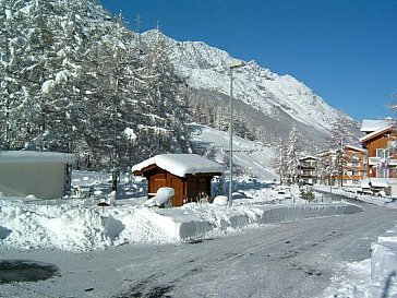 Ferienwohnung in Saas-Almagell - Winterimpressionen