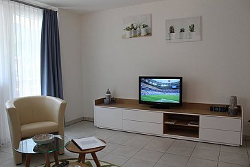 Ferienwohnung in Saas-Almagell - Wohnzimmer