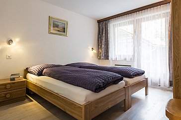 Ferienwohnung in Saas-Almagell - Doppelzimmer