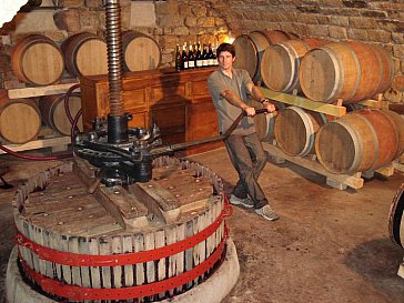 Ferienhaus in Rosières - Verkauf von eigenen Weinen