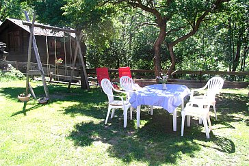 Ferienwohnung in Grengiols - Garten