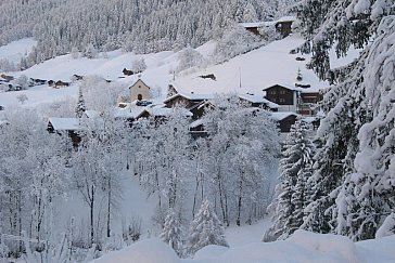 Ferienwohnung in Grengiols - Bächerhäusern Wintereindrücke