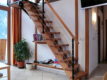 Ferienwohnung in Graun - Treppe zu Kinderzimmer