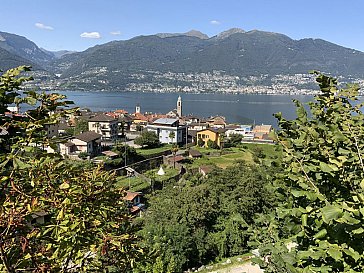 Ferienwohnung in Vira-Gambarogno - Aussicht