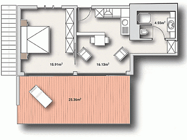 Ferienwohnung Grundrissplan 1