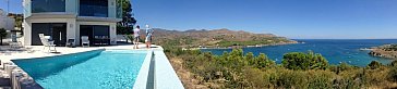 Ferienhaus in Llança - Panorama vom Objekt