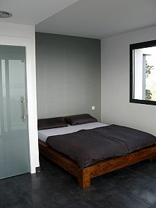 Ferienhaus in Llança - Eines der Schlafzimmer