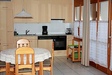 Ferienwohnung in Andeer - Wohnküche