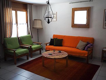 Ferienwohnung in Andeer - Wohnzimmer