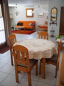 Ferienwohnung in Andeer - Wohnküche