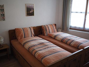 Ferienwohnung in Andeer - Schlafzimmer