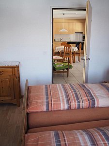 Ferienwohnung in Andeer - Schlafzimmer
