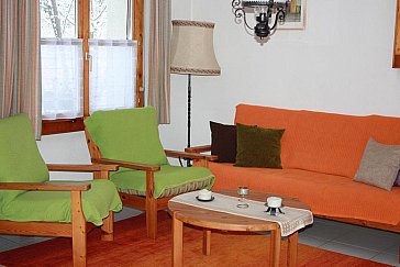 Ferienwohnung in Andeer - Wohnzimmer