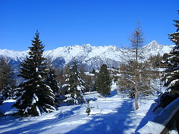 Ferienhaus in Bürchen - Aussicht