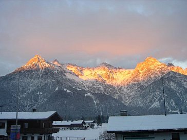 Ferienwohnung in St. Ulrich am Pillersee - Morgenstimmung vom Balkon