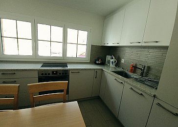 Ferienwohnung in Leukerbad - Küche