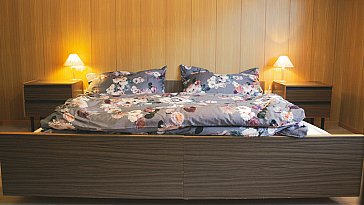 Ferienwohnung in Leukerbad - Schlafzimmer