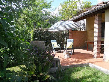 Ferienhaus in Terricciola-Casanova - Terrasse