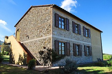 Ferienwohnung in Pomarance - Das Haus