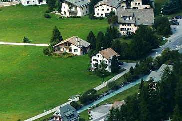 Ferienwohnung in Sils-Maria - Vogelperspektive