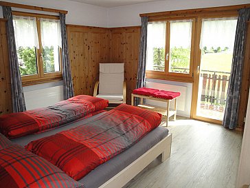 Ferienwohnung in Sils-Maria - Schlafzimmer