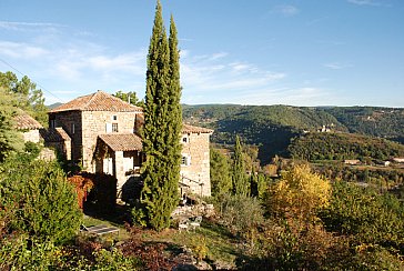 Ferienhaus in Le Vans - Haus mit Blick auf das Tal