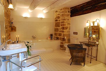 Ferienhaus in Le Vans - Badezimmer