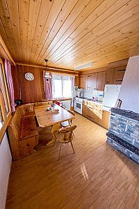 Ferienwohnung in Gspon - Küche