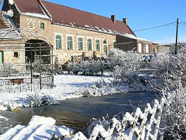 Ferienwohnung in Saint Martin sur Ecaillon - La Rose Laitiere in Winter