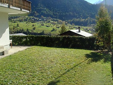 Ferienwohnung in Fiesch - Garten