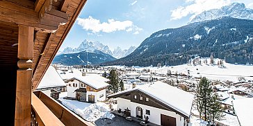 Ferienwohnung in Sexten, Sesto - Ausblick Winter