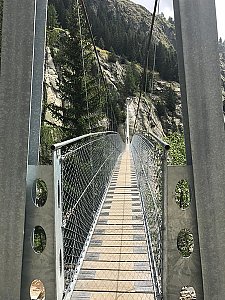 Ferienhaus in Fieschertal - Titter Hängebrücke