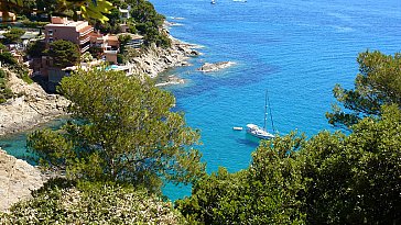 Ferienhaus in Cavalaire sur Mer - Villa oberhalb der Bucht "La Calanque"