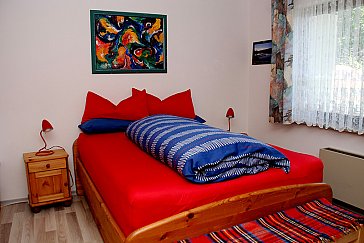 Ferienwohnung in Bingen bei Sigmaringen - Rückenfreundlich erhöhtes Doppelbett