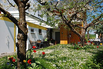 Ferienwohnung in Bingen bei Sigmaringen - Eigener überdachter Eingang