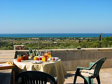 Ferienwohnung in Ugento-Torre San Giovanni - Ein Platzchen auf der Dachterrasse