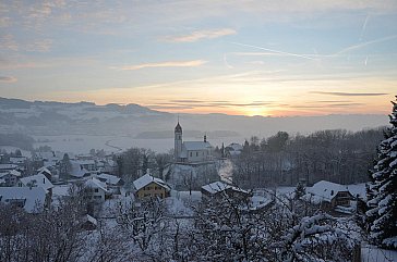 Ferienwohnung in Winikon - Blick vom Balkon