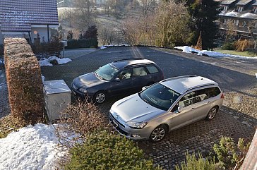 Ferienwohnung in Winikon - Parkplatz