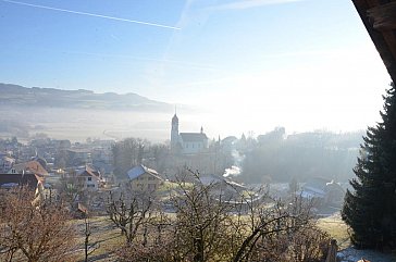 Ferienwohnung in Winikon - Aussicht vom Balkon