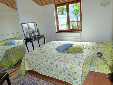 Ferienwohnung in Contra - Schlafzimmer