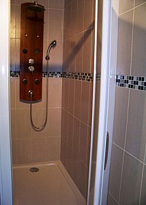 Ferienhaus in Denneville-Plage - Badezimmer mit Dusche