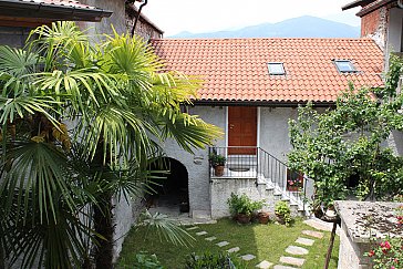 Ferienwohnung in Porto Valtravaglia - Eingang Rustico, Cortile