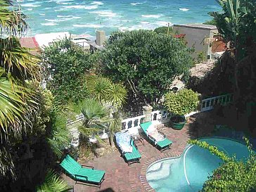 Ferienwohnung in Kapstadt-Muizenberg - A Heavenly View - View to Pool Site