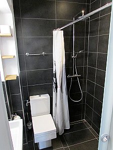 Ferienwohnung in Basel - WC/Dusche
