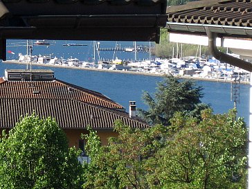 Ferienwohnung in Locarno-Muralto - Balkon/Aussicht